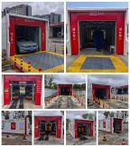 中國南昌，中國石化，隧道9刷電腦洗車機安裝調(diào)試中